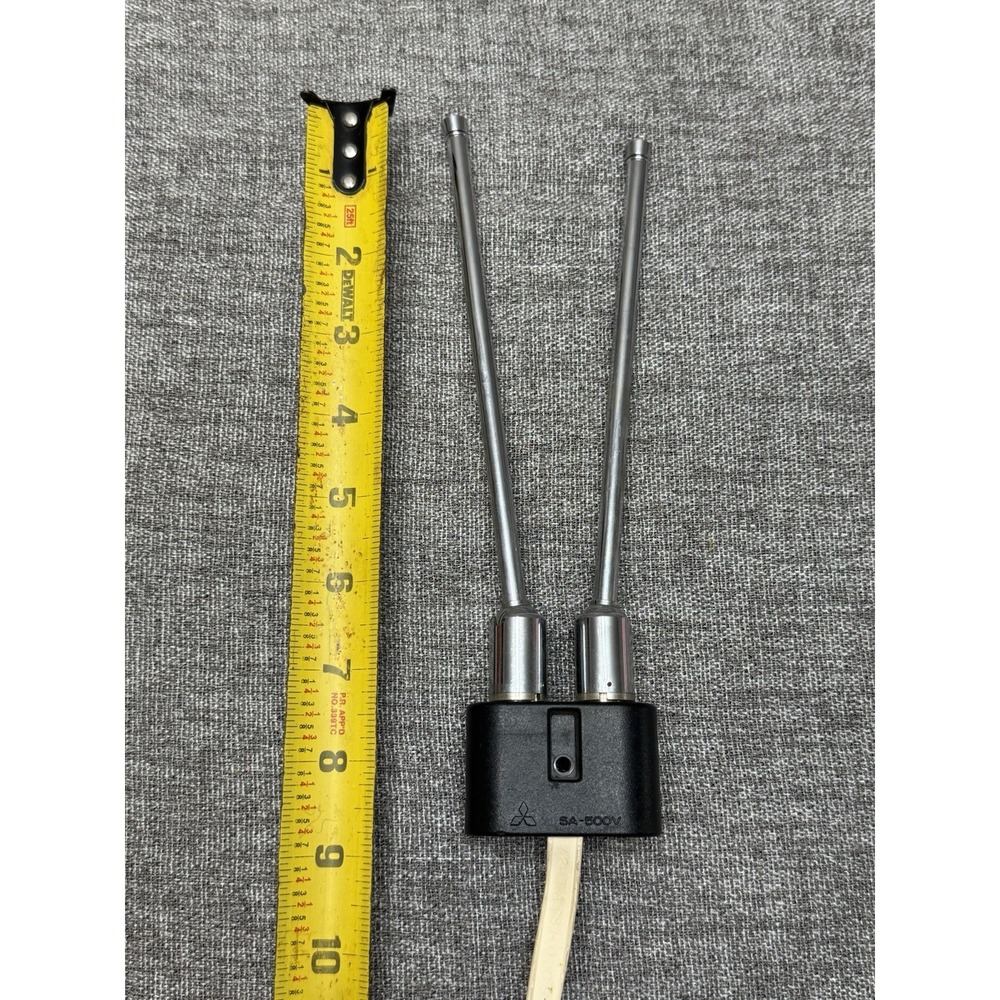 Vintage TV Antenna Rabbit Ears Extendable Vintage Decor